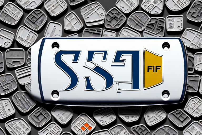A german license plate with the initials "fs"