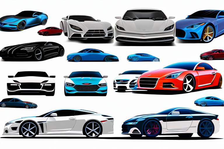 A dynamic and diverse collection of cars