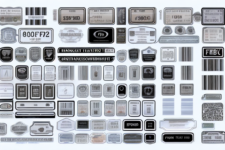 Various types of identification plates such as car license plates
