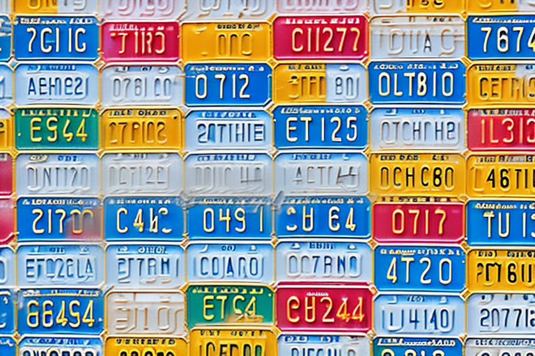 A variety of german license plates against the backdrop of aachen's iconic landmarks such as the aachen cathedral and the carolus thermen baths