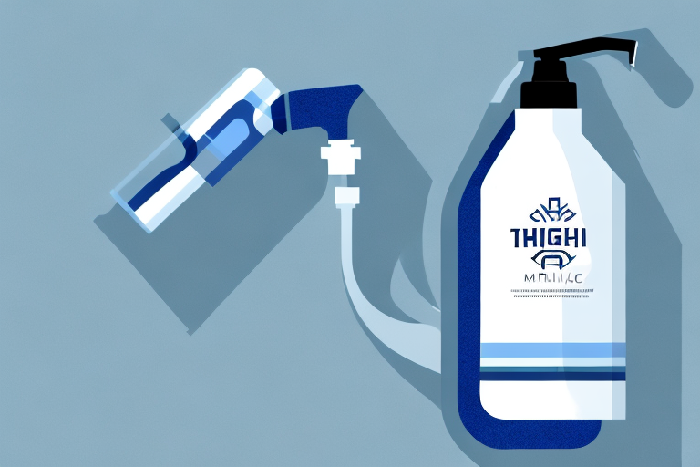 A high-quality spray bottle with a sleek design