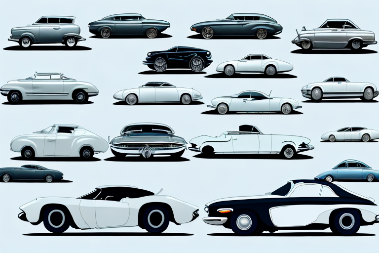 Various types of cars