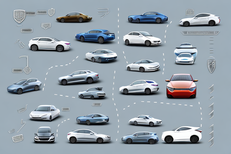 Various types of cars (sedan